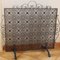 Forged Iron Firescreen or Spark Guard, 1960s 1