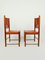 Cognac Leather Dining Chairs in the style of Carlo Scarpa, Italy, 1970s, Set of 8 26