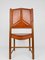 Cognac Leather Dining Chairs in the style of Carlo Scarpa, Italy, 1970s, Set of 8 15