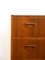 Teak Chest of Drawers with Lock, 1960s, Image 7