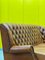 Poltrone e divani Chesterfield vintage in pelle marrone, set di 3, Immagine 6