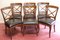 Leather Dining Chairs by Theodore Alexander, Set of 6, Image 4