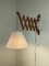 Mid-Century Swedish Teak Wall Lamp with a Grade Low 8