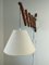 Mid-Century Swedish Teak Wall Lamp with a Grade Low 4