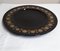 Vintage Serving Plate in Porcelain Noire with Gold-Colored Decor attributed to Tapio Workkala for Rosenthal Studio Line, Image 2