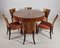 Dining Table and Chairs by Jindřich Halabala for Up Zavody, 1940s, Set of 7, Image 1