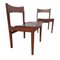 Chaise Mid-Century Scandinave en Teck Marron, Set de 2 12