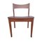 Mid-Century Scandinavian Teak Chair in Brown, Set of 2 8