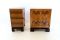 Italian Walnut and Ebonized Beech Bedside Tables, 1940s, Set of 2, Image 5