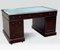 Victorian Double Sided Mahogany Partners Pedestal Desk 1