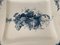 Piatto in maiolica con decorazioni floreali di Terre De Fer, Francia, XIX secolo, Immagine 6