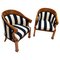 Biedermeier Bergere Chairs in Cherry Wood & Boucle, Austria, 1830s, Set of 2, Image 1