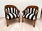 Biedermeier Bergere Chairs in Cherry Wood & Boucle, Austria, 1830s, Set of 2, Image 2