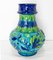 Brocca o vaso blu in ceramica smaltata Bay Keramik, Germania, anni '50, Immagine 5