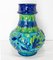 Pichet ou Vase Bleu en Céramique Vernie Bay Keramik, Allemagne, 1950s 5