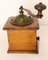 French Coffee Grinder with Drawer in Iron and Wood, 1900s, Image 5