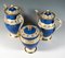 Servicio de café imperial de Viena de porcelana en azul de Prusia y oro, 1825. Juego de 19, Imagen 3