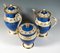 Vienna Imperial Porcelain Coffee Service in Prussian Blue & Gold, 1825, Set of 19 3