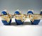 Vienna Imperial Porcelain Coffee Service in Prussian Blue & Gold, 1825, Set of 19 7