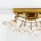 Große Messing Gold Murano Glas Wandlampen von Paolo Venini für Veart, 1969, 2er Set 11
