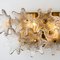Large Brass Gold Murano Glass Wall Lights attributed to Paolo Venini for Veart, 1969, Set of 2 8
