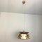 Axella Ceramic Taupe Green Ceramic Pendant Light, Denmark, 1970s 6