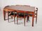 Table et Chaises de Salle à Manger attribuées à Alfred Hendrickx pour Belform, 1960s, Set de 7 5