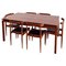 Tavolo da pranzo e sedie attribuite ad Alfred Hendrickx per Belform, anni '60, set di 7, Immagine 1