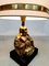 Eklektische Vintage Buddha Tischlampe aus Messing, 1960er 2