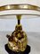 Vintage Eclectic Brass Buddha Table Lamp, 1960s 5