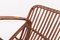 Mid-Century Modern Sculptural Rattan Armchairs, Italy, 1950s, Set of 2, Image 7