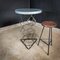 French Industrial Standing Table 4