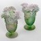 Glass Leg Vases attributed to Daum France, Set of 2 9