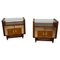 Bedside Tables attributable to Luigi Brusotti, 1940s, Set of 2 1