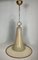 Lámpara de araña Mid-Century de cristal de Murano con forma de campana estilizada de Flavio Poli para Seguso, años 60, Imagen 2