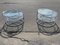 Mid-Century Space Age Italian Swivel Chrome Cocktail Side Tables, 1972, Set of 2 6