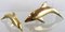 Mid-Century Brass Dolphins, Set of 2 4