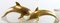 Mid-Century Brass Dolphins, Set of 2, Image 7