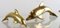 Mid-Century Brass Dolphins, Set of 2 5