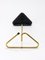 Mid-Century Modern Triangle Umbrella Stand in Brass & Cast Iron, Austria, 1950s, Image 14