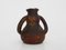 Ceramica in terracotta policroma con 2 manici, anni '60, Immagine 1