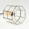 Mid-Century Glass Ceiling Lamp from Limburg, Germany, 1960s 10