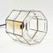 Mid-Century Glass Ceiling Lamp from Limburg, Germany, 1960s, Image 10