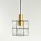 Mid-Century Glass Ceiling Lamp from Limburg, Germany, 1960s, Image 1