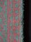 Mid-Century Pink and Turquoise Yazd Zilu Tapestry 16