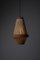 Teak & Rope Pendant by Ib Fabiansen for Fog & Mørup 8