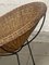 Armchairs with Wicker Seat, 1950s, Set of 2, Image 20