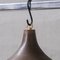 Mid-Century Single Matt Opaline Glass Pendant Light 3