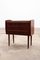 Commode à 3 Tiroirs Vintage en Bois Foncé, Danemark, 1960 3