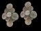Apliques de cristal de Murano, años 70. Juego de 2, Imagen 7
